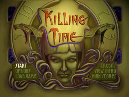 Killing Time title screen for 3DO